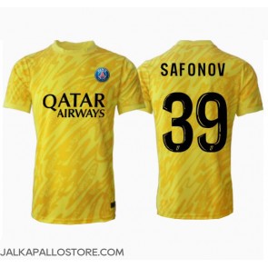 Paris Saint-Germain Matvei Safonov #39 Maalivahti Kolmaspaita 2024-25 Lyhythihainen